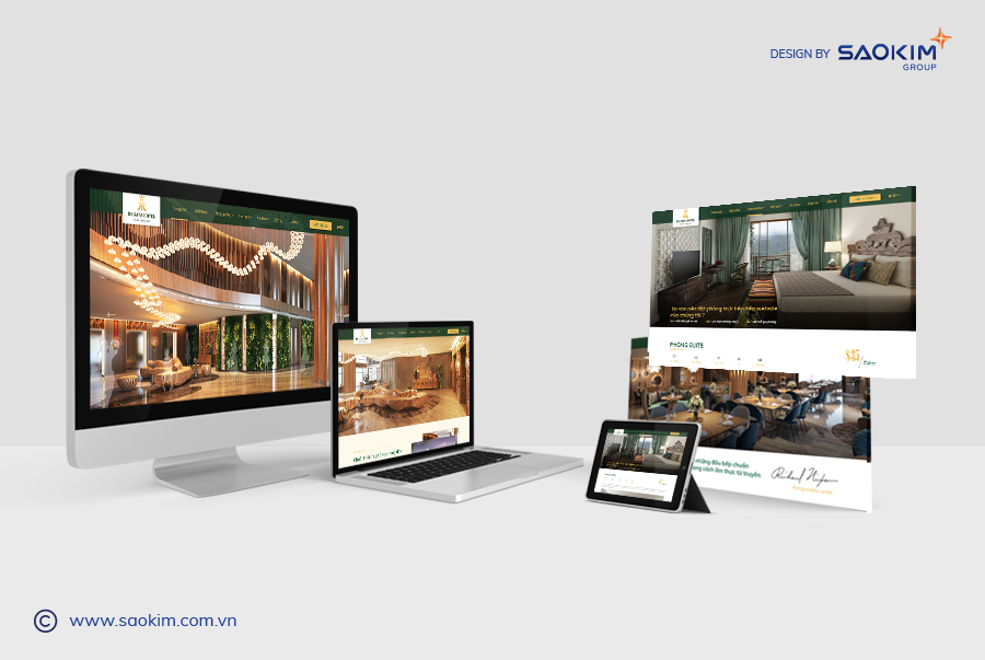 KK SAPA HOTEL - Design Website and Brand Identity KK Sapa Hotel